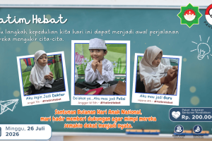 Yatim Hebat: Satu Langkah Kepedulian, Sejuta Harapan