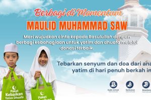 Berbagi di Momentum Maulid Muhammad SAW